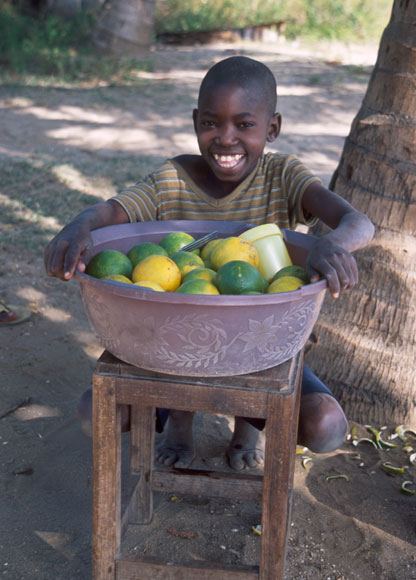 Hawking Oranges